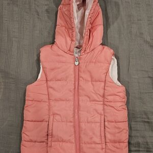 Girls Hooded Puffer Vest
